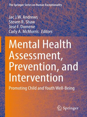 cover image of Mental Health Assessment, Prevention, and Intervention